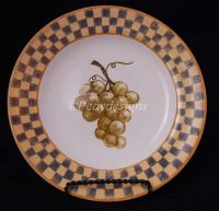 Block COUNTRY ORCHARD White Grapes Salad Plate